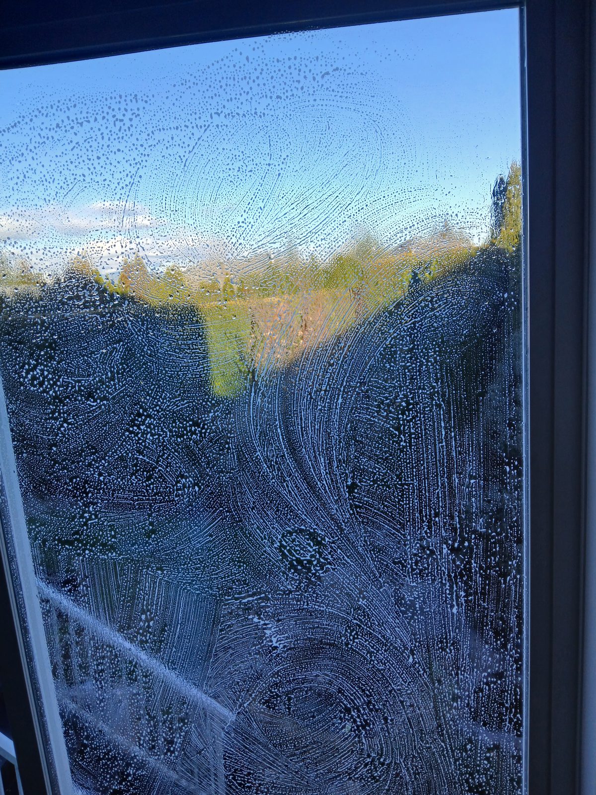 Interior window cleaning